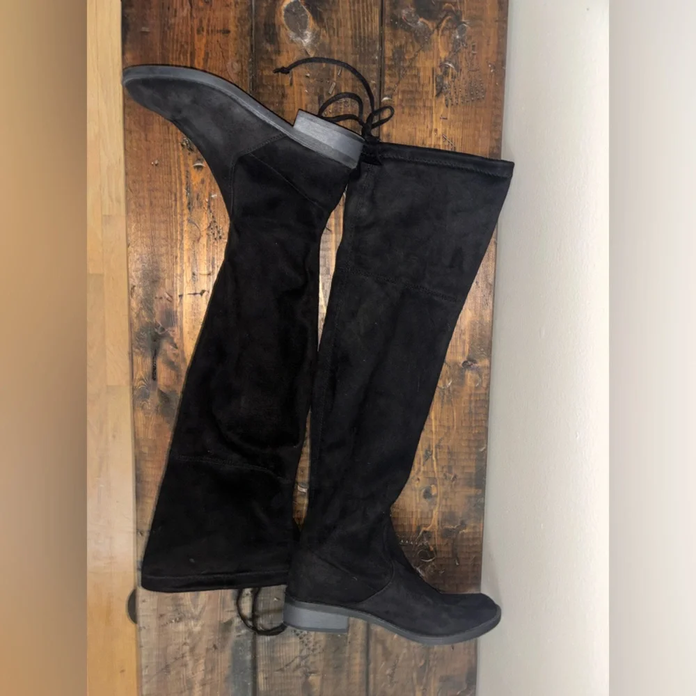 Zigi Soho Karsten Black Over-the-Knee Boots size 6